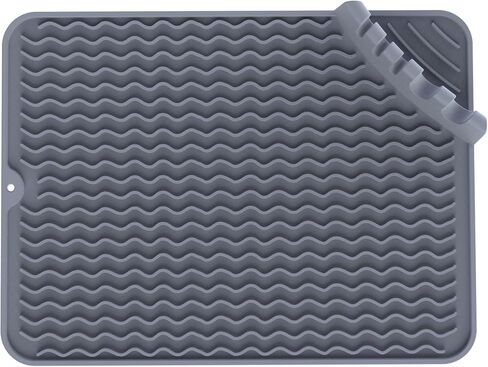 حصيرة السيليكون المقاومة للحرارة 16 × 12 بوصة | حصيرة فن الراتنج الايبوكسي غير المنقولة مع منظم الأدوات | سطح محكم للمجوهرات ، الوقايات | تنظيف متين وسهل in Saudi Arabia