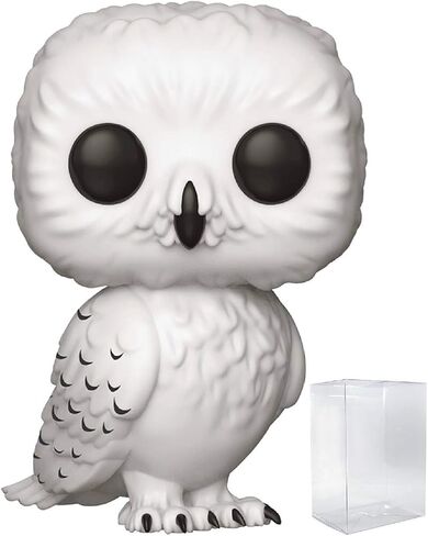 HARRY POTTER - Hedwig (Owl) Funko Pop Vinyl Figure (Bundled with Compatible Pop Box Protector Case), Multicolored, 3.75 inches in Saudi Arabia