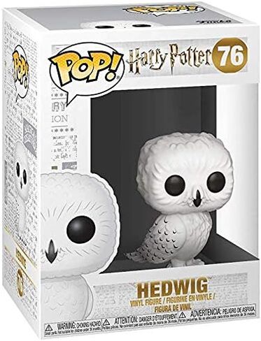 HARRY POTTER - Hedwig (Owl) Funko Pop Vinyl Figure (Bundled with Compatible Pop Box Protector Case), Multicolored, 3.75 inches in Saudi Arabia