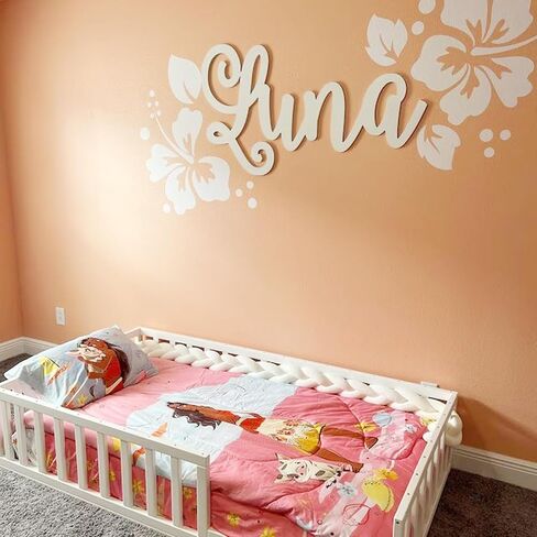 Large Flower Stencils Hibiscus Floral Stencils for Painting for Wood Garden Fence Wall Furniture Fabrics DIY Decor (6 Hibiscus) in Kuwait