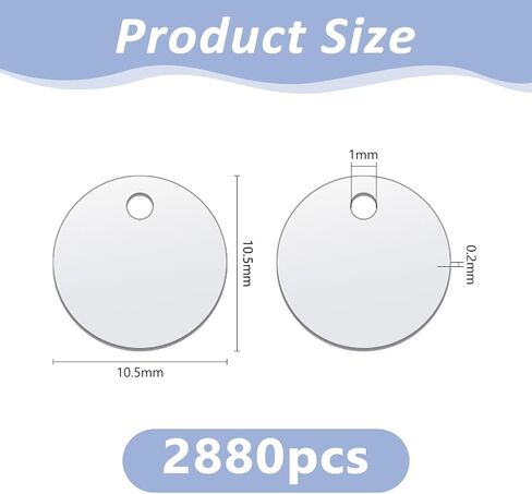 DICOSMETIC 2880Pcs Flat Round Sequins for Crafts 10.5mm PVC Round Paillettes Gold Large Sequin Paillettes Craft Loose Sequins for DIY Sewing Embroidery Earrings Crafts in Saudi Arabia