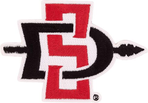 Desert Cactus San Diego State University Patch – Embroidered Iron On/Sew On Applique for Blazers, Jackets, Backpacks, Bags, Hats & Tactical Gear – Aztecs (Patch - Design A) in Saudi Arabia