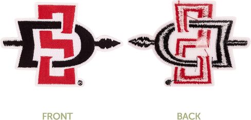 Desert Cactus San Diego State University Patch – Embroidered Iron On/Sew On Applique for Blazers, Jackets, Backpacks, Bags, Hats & Tactical Gear – Aztecs (Patch - Design A) in Saudi Arabia