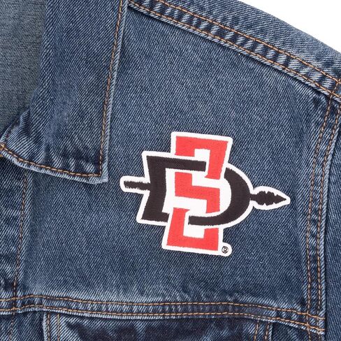 Desert Cactus San Diego State University Patch – Embroidered Iron On/Sew On Applique for Blazers, Jackets, Backpacks, Bags, Hats & Tactical Gear – Aztecs (Patch - Design A) in Saudi Arabia