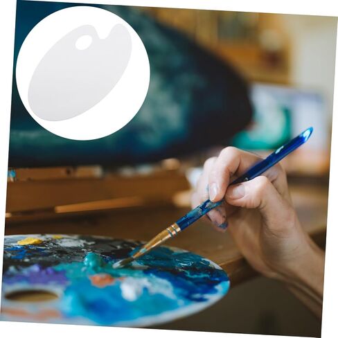 Uonlytech 1pc Painting Mixing Tray Watercolor Board Portable Design for Artists Students Boys and Girls in Kuwait
