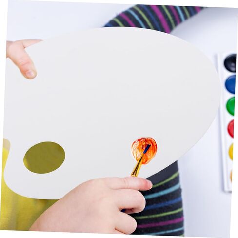 Oil Painting Palette Acrylic Paint Tray Pigment Tray Handheld Mixing Pallet for Artists in Saudi Arabia