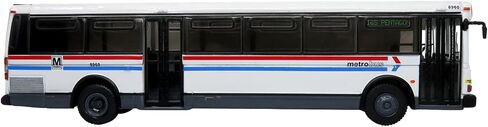 1980 Grumman 870 Advanced Design Transit Bus WMATA Metro Bus 16S Pentagon 1/87 Diecast Model by Iconic Replicas 87-0407 in Saudi Arabia