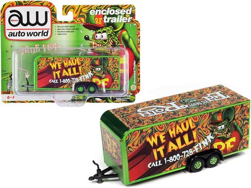 Auto World - مقطورة مغلقة Rat Fink (AWSP106 Hobby Exclusive) in Saudi Arabia