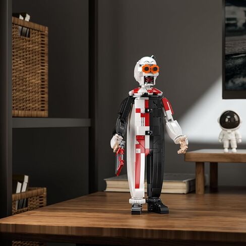 Clown Art Building Block Set, Halloween Horror Movie Sets Figure Set Compatible with Lego, Collectible Christmas Creative Toys for Film Fans Kids Boys and Girls (498pcs) in Saudi Arabia
