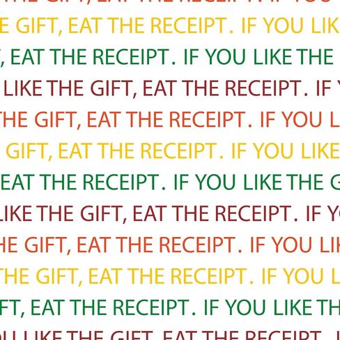 RUSPEPA Funny Wrapping Paper Roll for Men Women, Mini Roll, WARNING SH*T PRESENT INSIDE Yellow Sign Design, Prank Gift Wrap for White Elephant, Birthday and Gag Gifts, 17 Inches x 16.4 Feet in Saudi Arabia