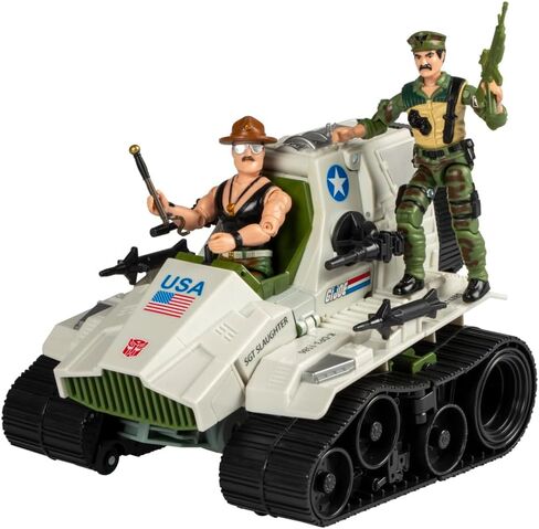 Transformers Collaborative G.I. Joe x Autobot Kup Triple T 9-Inch Action Figure, O-Ring 3.75-inch SGT Slaughter & Leatherneck Action Figures 8+ in Saudi Arabia