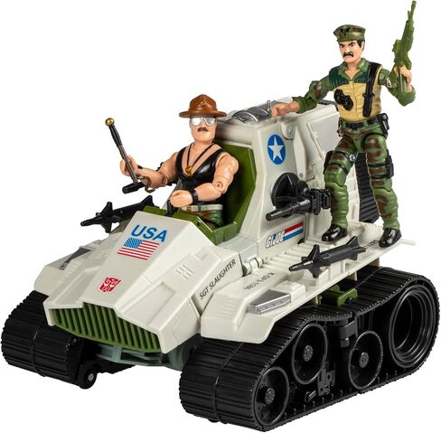 Transformers Collaborative G.I. Joe x Autobot Kup Triple T 9-Inch Action Figure, O-Ring 3.75-inch SGT Slaughter & Leatherneck Action Figures 8+ in Saudi Arabia