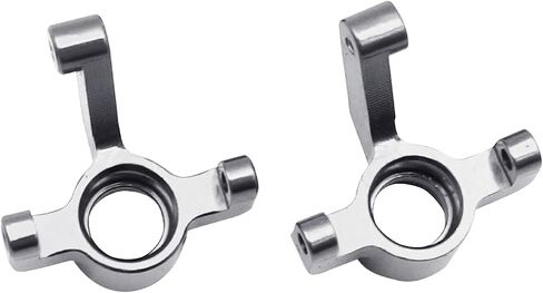 RC Aluminum Steering Knuckles for Buggy Losi Micro-B/Micro-T Parts Upgrade (Silvery) in Saudi Arabia