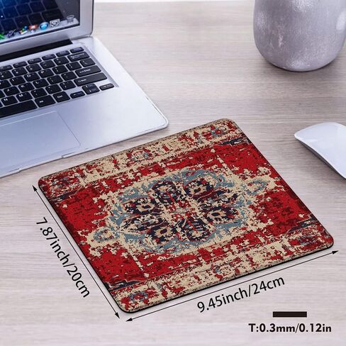 Desk Pad, American Flag and Bald Eagle Small Gaming Mouse Pad,Waterproof Non-Slip Rubber Base Desk Mat with Stitched Edge for Gaming Computers Laptop Office 9.4x7.9in in Kuwait