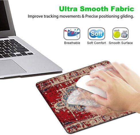 Desk Pad, American Flag and Bald Eagle Small Gaming Mouse Pad,Waterproof Non-Slip Rubber Base Desk Mat with Stitched Edge for Gaming Computers Laptop Office 9.4x7.9in in Kuwait