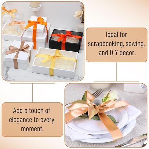 Mr. Pen- Satin Ribbon, 6 Rolls, 1 Inch, 5 Yards/Roll, Terracotta Ribbon 1 Inch in Saudi Arabia