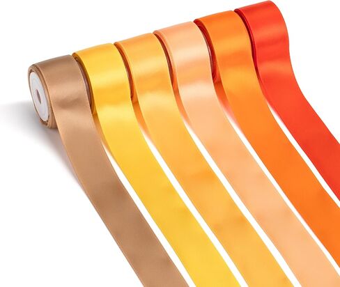 Mr. Pen- Satin Ribbon, 6 Rolls, 1 Inch, 5 Yards/Roll, Terracotta Ribbon 1 Inch in Saudi Arabia