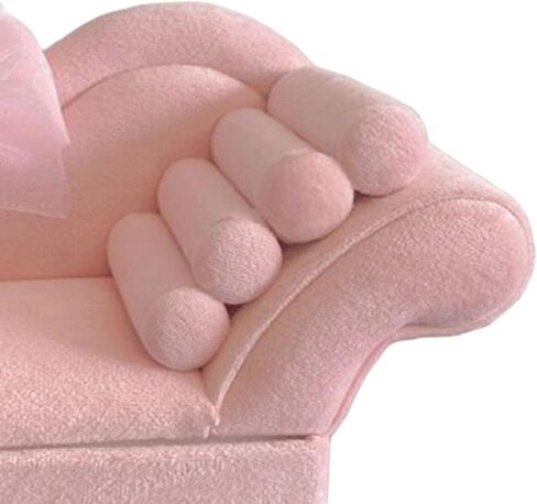 1:12 Scale Sofa لإكسسوارات غرفة المعيشة المصغرة ، Chaise Longue in Kuwait