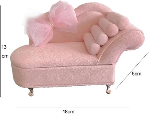 1:12 Scale Sofa لإكسسوارات غرفة المعيشة المصغرة ، Chaise Longue in Kuwait
