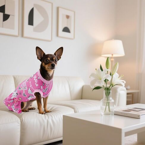 4PCS Dog Dresses Shirts for Extral Large Dogs Girl Female Pink Purple Red Skirts Summer Clothes Pet Apparel Floral Sundress Small Daisy Unicorn Stretchable Lightweight Outfit XL in Kuwait