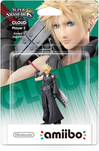 Nintendo Amiibo - Cloud Player 2 (SSB) حصري in Saudi Arabia