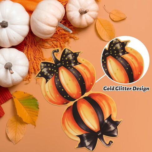 ceiba tree Fall Pumpkin Greeting Cards Glitter Pumpkin Shaped Thank You Cards with Envelopes Autumn Halloween Thanksgiving Blank Notecard Bulk in Saudi Arabia