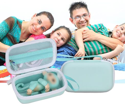 Case for Fingerlings Monkey Toy 2023 NEW Interactive Baby Monkey Reacts to Touch (Case Only) (Pink) in Kuwait