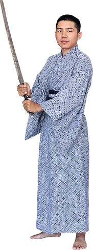 RaanPahMuang Long Kimono Robes For Women, Japanese Comfy Floral Sleepwear Robes in Kuwait