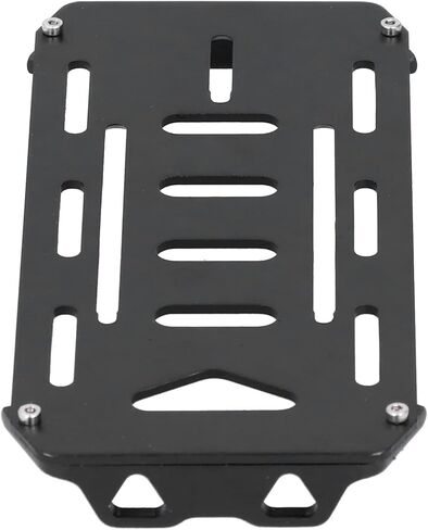 RC Battery Mount, 1/10 Aluminum Alloy Battery Mount with Fixing Strap Screws Compatible for Axial SCX10 90046/90047/D90 in Saudi Arabia