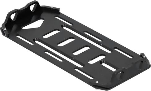 RC Battery Mount, 1/10 Aluminum Alloy Battery Mount with Fixing Strap Screws Compatible for Axial SCX10 90046/90047/D90 in Saudi Arabia