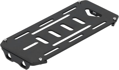RC Battery Mount, 1/10 Aluminum Alloy Battery Mount with Fixing Strap Screws Compatible for Axial SCX10 90046/90047/D90 in Saudi Arabia