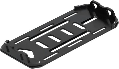 RC Battery Mount, 1/10 Aluminum Alloy Battery Mount with Fixing Strap Screws Compatible for Axial SCX10 90046/90047/D90 in Saudi Arabia