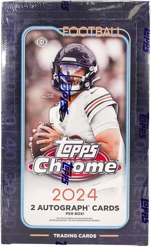 2024 Topps Chrome Football Hobby Box in Saudi Arabia