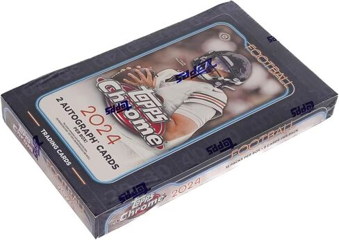 2024 Topps Chrome Football Hobby Box in Saudi Arabia