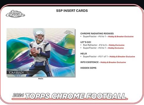 2024 Topps Chrome Football Hobby Box in Saudi Arabia