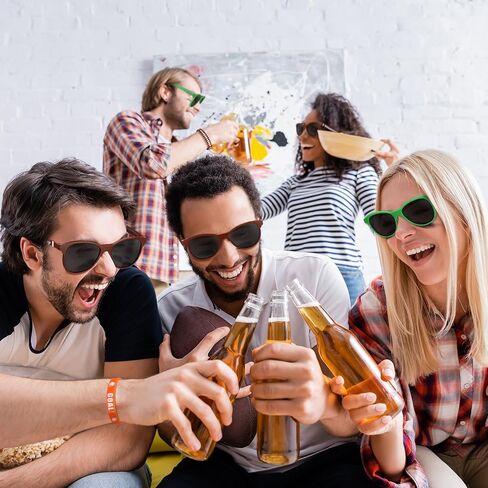 Soulchen Sport Gifts Bulk Men Sunglasses and Silicone Bracelet Sport Team Gift for Party Decor Goodie Bag Fillers in Saudi Arabia