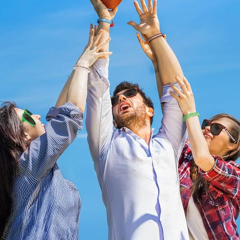 Soulchen Sport Gifts Bulk Men Sunglasses and Silicone Bracelet Sport Team Gift for Party Decor Goodie Bag Fillers in Saudi Arabia