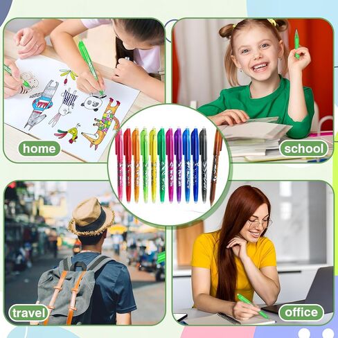 0.5 ملم أقلام قابلة للمحفز 12pcs حبر السائل الجاف الجاف الحبر قلم القلم PENS أقل in Kuwait