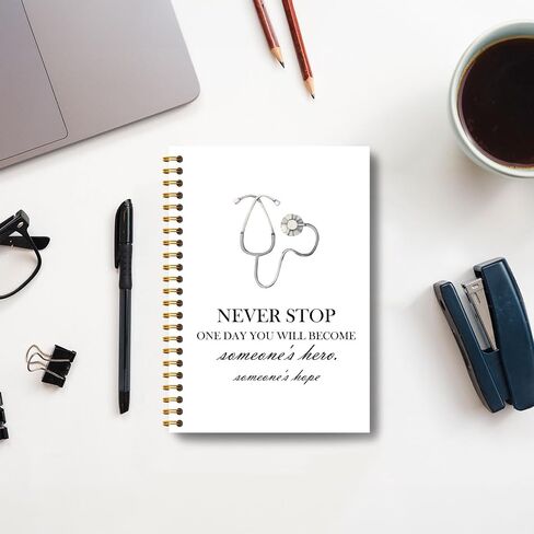Nurse Journal Notebook, Nurse Gifts for Women Journal, Nurses Appreciation Gifts Journal, Nursing Gifts for New Grad Nurses, Things My Patients Said Hardcover Spiral Notebooks 5.5x8.3 in Saudi Arabia