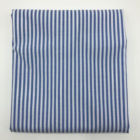1/8" Blue Striped Fabric for Sewing Sea Travel Themed Craft and Light Weight Dress Width 57 Inch (1 Yard pre Cut) in Saudi Arabia