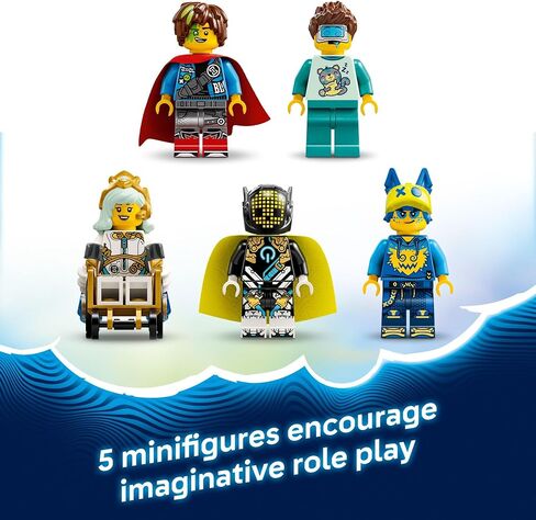 LEGO DREAMZzz Nightmare Shark Submarine Building Toy for Kids - Pretend Play Set & Figures for Boys & Girls, Ages 9+ - Rebuild as a Battleship or Submarine Toy - Gift Idea for Birthdays - 71500 in Saudi Arabia