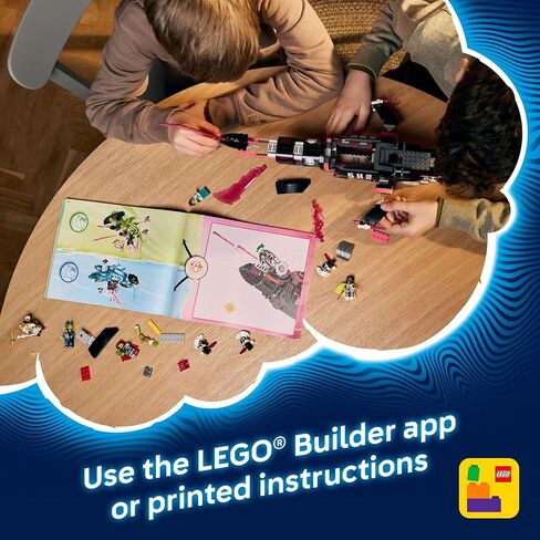 LEGO DREAMZzz Nightmare Shark Submarine Building Toy for Kids - Pretend Play Set & Figures for Boys & Girls, Ages 9+ - Rebuild as a Battleship or Submarine Toy - Gift Idea for Birthdays - 71500 in Saudi Arabia