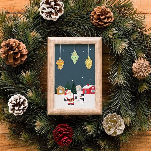 Christmas Cutting Die Xmas Christmas Ball Ornaments Die Cuts for Card Making Holiday Christmas Ball Die Cut for Decoupage DIY Scrapbooking Album Card Craft Christmas Decor Embossing Stencil in Saudi Arabia