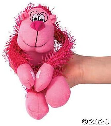 Fun Express Plush Neon Long Armed Gorillas Party Favors - 12 Pieces in Saudi Arabia