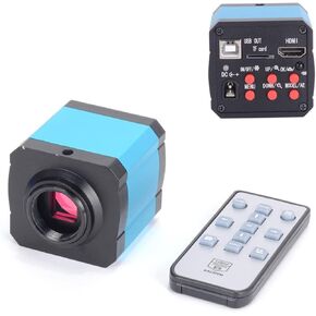 Microscope Accessories kit Slide Preparation camer 21MP 1080P 60FPS 2K HDMI USB Industrial Microscope Camera 100X C-Mount Lens Digital Microscope Microscope Accessories in Kuwait