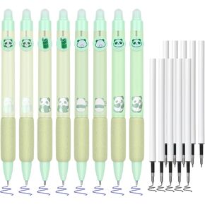 Baytory 18PCS Ambelable Ambels ، 8pcs أقلام الحبر الأزرق و 10pcs عبوات سوداء ، قلم لطيف قابل للسحب مع ممحاة ، نقطة دقيقة 0.5 ملم ، قلم حبر هلام جاف سريع ، لألغاز الكلمات المتقاطعة (الوردي) in Saudi Arabia