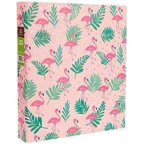Greenroom 1" Hard Cover Ring Binder - Flamingos in Saudi Arabia