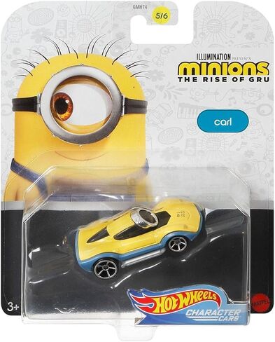 Hot Wheels 1/64 Minions صعود GRU حرف Car-Carl (5/6) in Saudi Arabia
