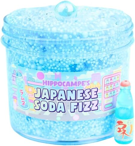 Japanese Soda Fizz Slime (SCENTED) | Handmade Slime | Hippocampe Slimes (4OZ) in Saudi Arabia