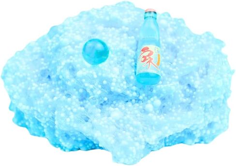 Japanese Soda Fizz Slime (SCENTED) | Handmade Slime | Hippocampe Slimes (4OZ) in Saudi Arabia